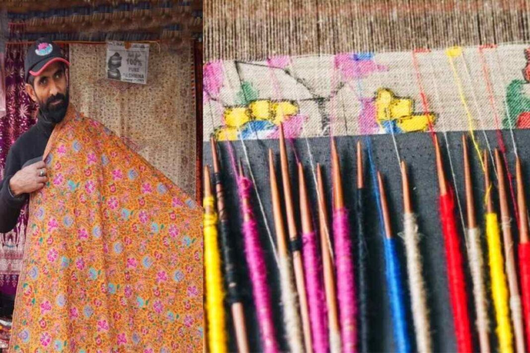 कश्मीरी सूट और शॉल पर कशीदे का करिश्मा: शिल्पकार एजाज के खानदान की कहानी