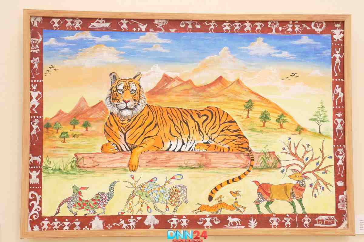 टाइगर को महत्व देती प्रदर्शनी