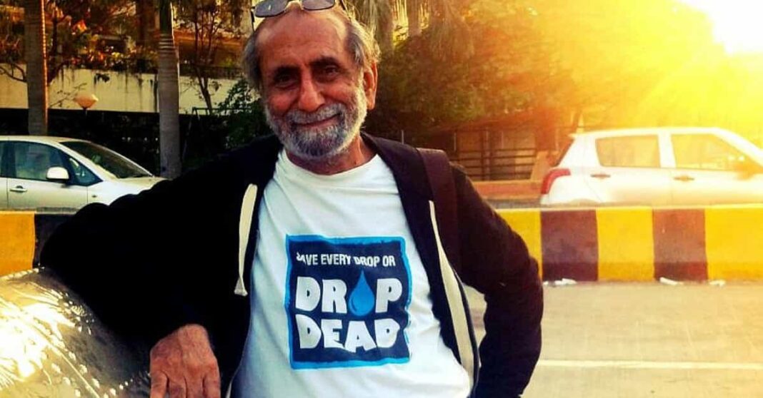 साहित्यकार आबिद सुरती: पानी के एक-एक कतरे को बचाने की मुहिम