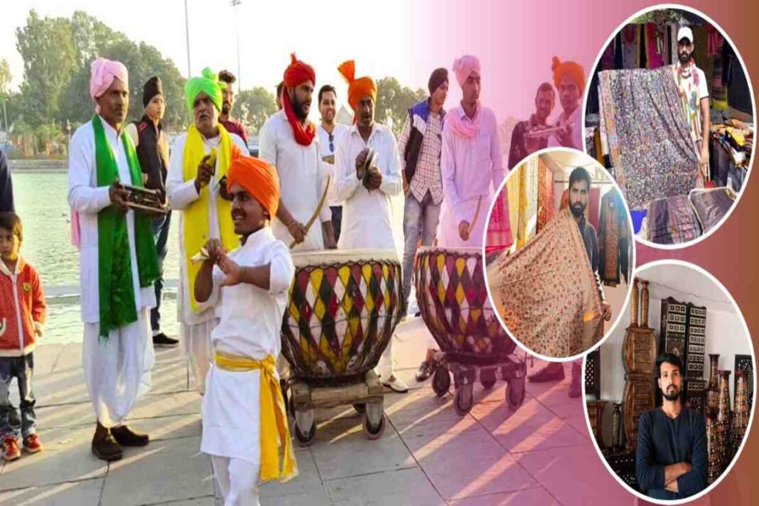 अंतर्राष्ट्रीय गीता महोत्सव 2023 में पहुंचे मुस्लिम शिल्पकार