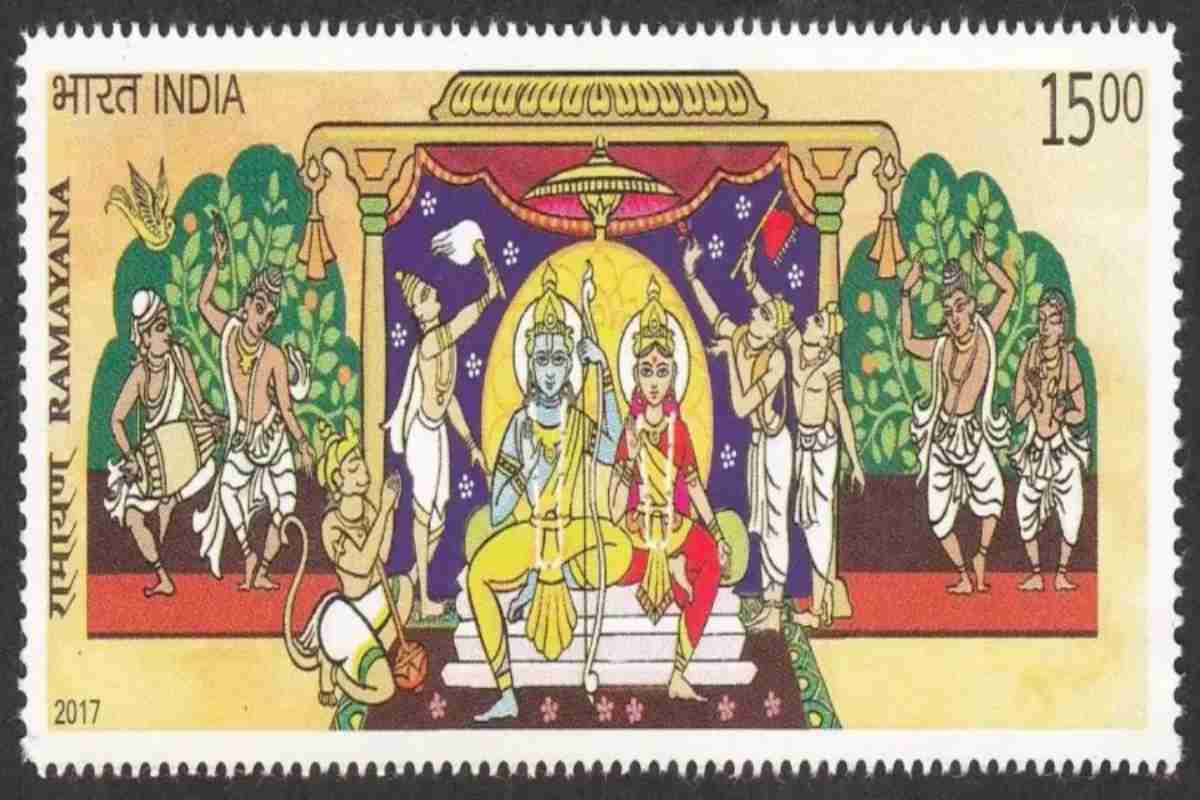डाक टिकटों पर रामायण