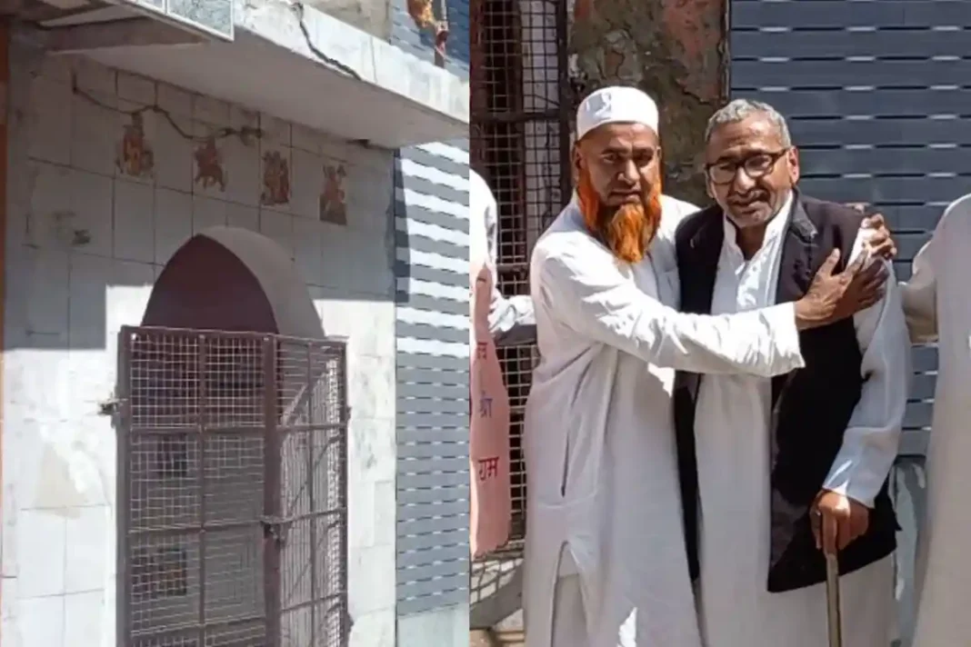 मंदिर की मरम्मत के लिए आगे आई मस्जिद कमेटी