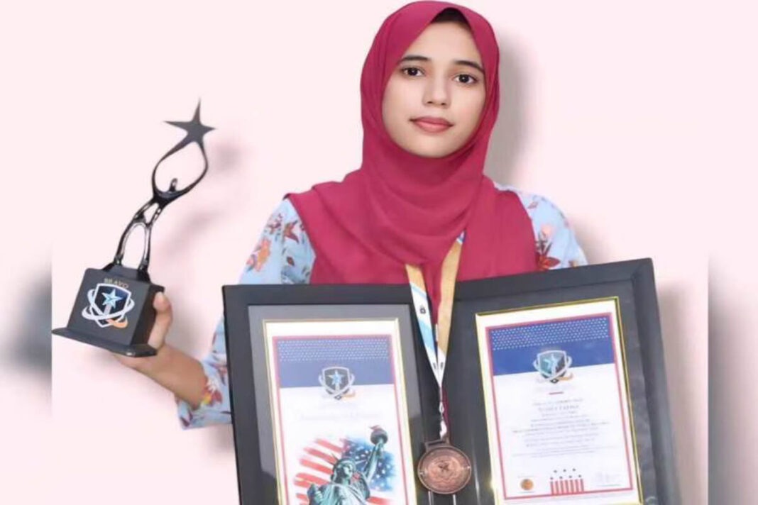 बिहार की युसरा फ़ातिमा ने बनाया विश्व रिकॉर्ड, सबसे ज्यादा कविताएं और किताबें लिखी