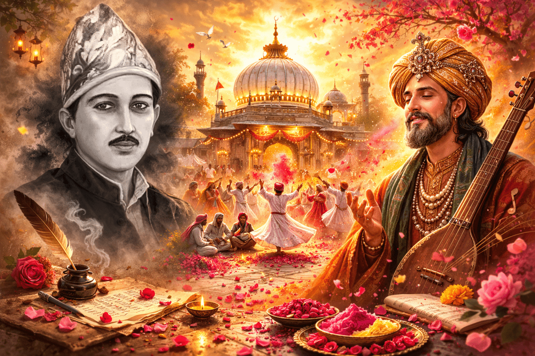 नज़ीर की मस्ताना आवामी होली और ख़ुसरो की रूहानी इश्क़-ए-हक़ीक़ी होली