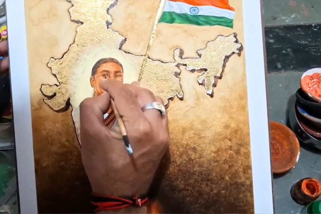 “नारी शक्ति” पर बनी पेंटिंग ने बदली Rahul Kumar Lohar की ज़िंदगी, राष्ट्रपति भवन से मिला ख़ास ख़त