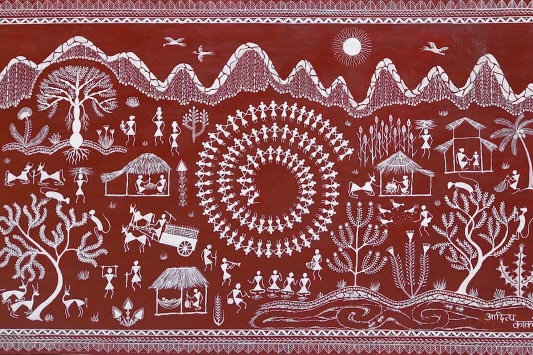 वर्ली पेंटिंग्स: सफ़ेद-काली लकीरों में छुपी हज़ारों साल पुरानी दास्तान